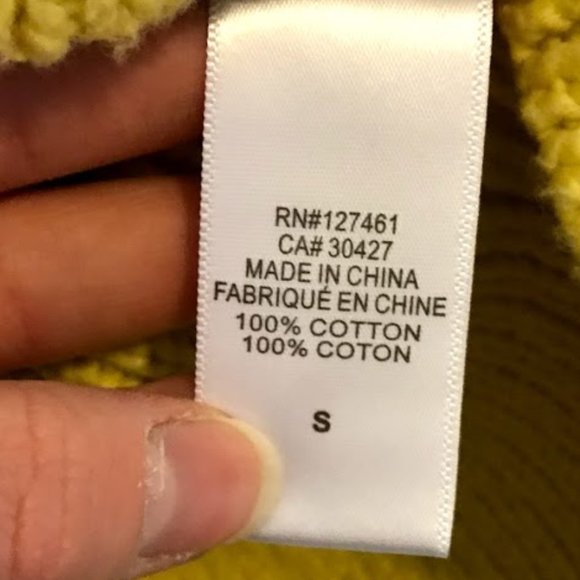 NWOT Wildfox Backyard Yellow Button Down Sweater - Picture 6 of 9